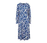 Comma Fließendes Maxikleid mit All-Over-Print