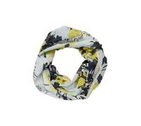 Comma Floral gemusterter Loop-Schal aus Baumwolle
