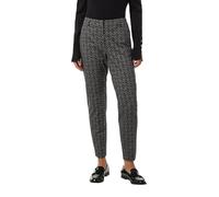 COMMA Gemusterte Cigarette-Pants aus Jersey