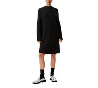 Comma Geripptes Strickkleid aus Wollmix