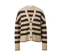 Strickjacke beige|schwarz 40
