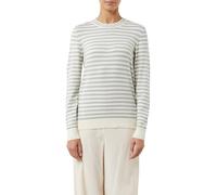 Strickpullover grau|creme 40