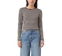 comma Langarmshirt Damen schlamm, 36