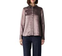 Comma Bluse Langarm Violett Größe 44