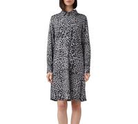 comma - Kleid schwarz|grau - Gr. - 42