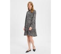 comma - Kleid schwarz|grau - Gr. - 34