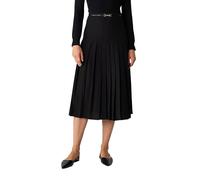 comma Faltenrock Damen schwarz, 42