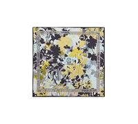 comma Hochwertiges Seidentuch mit ornamentalem Print hellblau ONESIZE