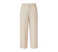 Comma Strukturierte Culotte mit Eingrifftaschen Beige Größe 36