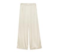 Comma Wide-Leg-Hose aus Satin