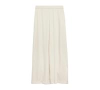 Comma Marlenehose – Wide-Leg, strukturiert, Viskosemix – Beige Größe 46