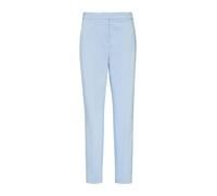 Comma Hose Elastische Cigarette-Pants mit Bügelfalte Blau Größe 44