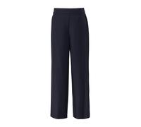 comma Stoffhose mit elastischem Bund in Dunkelblau, Größe 44/32