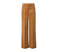 comma Wide Fit Cordhose mit Bügelfalten Modell 'Septemeber' in Camel, Größe 40/32