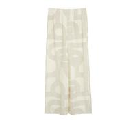 Comma Wide-Leg-Hose aus Leinenmix mit Seitentaschen Creme Größe 40/REG