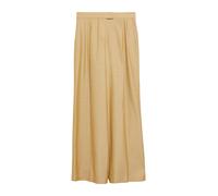 COMMA Wide Fit Stoffhose mit Lyocell-Anteil in Beige, Größe 46/32