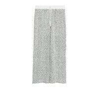 comma - Hose schwarz/creme - Gr. - 44