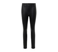 Comma Leggings mit Ziernähten aus Lederimitat