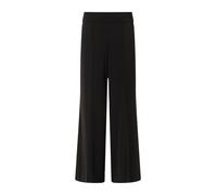 Comma Hose Marlenehose fließend mit Elastikbund Schwarz Größe 42