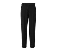 Comma Stoffhose Cigarette-Pants aus weichem Jersey mit Gesäßtasche Schwarz Größe 46