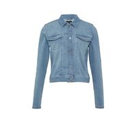 comma Jeansjacke mit Knopfleiste in Jeansblau, Größe 44