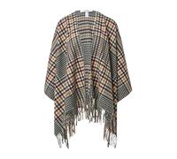 Comma - Indoor-Poncho beige|mehrfarbig - Gr. - ONESIZE