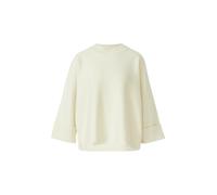 comma Strickpullover aus Viskose-Mix mit 3/4-Arm in Offwhite, Größe L