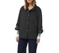 Comma Jacke in A-Shape mit Ärmel-Aufschlag