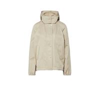Jacke aus Cottonmix mit fixierter Kapuze beige 42