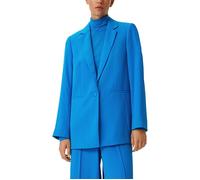 comma Blazer mit Knopfverschluss in Royalblau, Größe 36