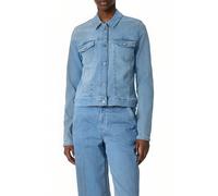 comma Jeansjacke mit Knopfleiste in Jeansblau, Größe 36