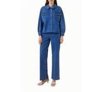 Comma Jacket Indoor Blue Denim Größe: 46 | Jeansjacken Outlet | Damen | Blau
