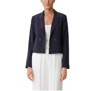 Comma Jackets Blazer Marine Blue Größe: 46 | Cropped-Jacken Outlet | Damen | Blau