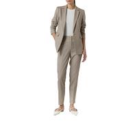 comma Slim Fit Blazer mit Pattentaschen in Taupe, Größe 46