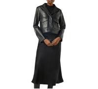 Comma Kurze Jacke in Lederoptik