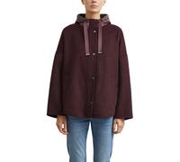 COMMA Jacke mit Kapuze in Bordeaux, Größe XS