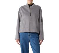 Comma Jackets Outdoor Grey/black Größe: L | Bomberjacken Outlet | Damen | Grau
