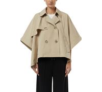 comma Relaxed Fit Jacke im kurzärmeligem Design in Sand, Größe S