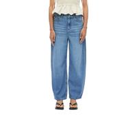 Comma Damen Jeans - Barrel Leg, Mid Rise, Waschung, 5-Pocket-Form