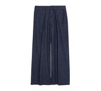 Relaxhose COMMA, Damen, Gr. 36, N-Gr, blau, Web, Obermaterial: 100% Baumwolle, unifarben, relaxed fit lang, Hosen Relaxhose, mit Taschen (19593240-36) blau