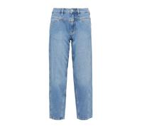 Comma Jeans Barrel Fit - Relaxed Fit mit Eingrifftaschen - Blau Größe 38