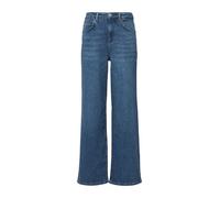 Comma Jeans-Hose Elastische Wide-Leg 5-Pocket Stretch 99% Baumwolle 1% Elasthan Blau 44