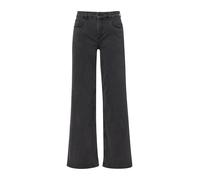 Comma Jeans-Hose Elastisch – Wide Leg – Grau – Größe 36/REG