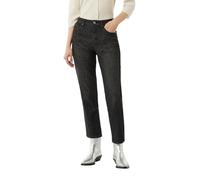 Comma Jeans-Hose mit Metallicgarn-Effekt