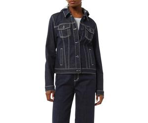 Comma Jeansjacke mit Abnehmbarer Kapuze