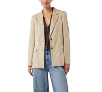 Jersey-Blazer mit Nadelstreifen 38 beige 2175742.80G1.38