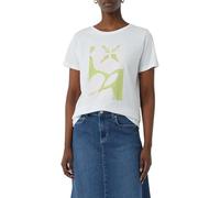 Comma Jersey-T-Shirt mit Artwork