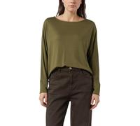 comma casual identity Langarmshirt Damen oliv, 36