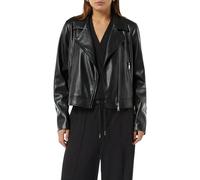 Comma Klassische Bikerjacke aus Lederimitat