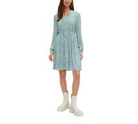 Midikleid COMMA Gr. 36, N-Gr, blau (blue) Damen Kleider Freizeitkleider (19187148-36)